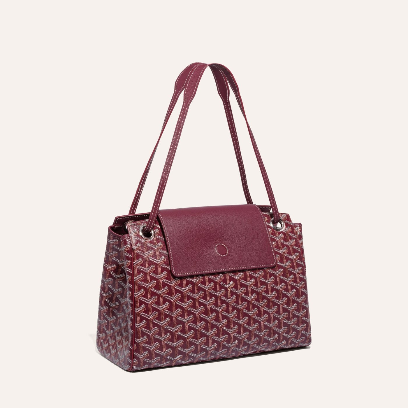 Goyard Rouette Souple Bag Burgundy - Image 1
